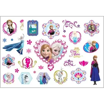 Odstranitelné tetování Dočasné tetování Ledové království 16 x 10,5 cm