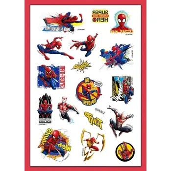 Odstranitelné tetování Dětské tetování Spiderman 14,9 x 9,5 cm OP881