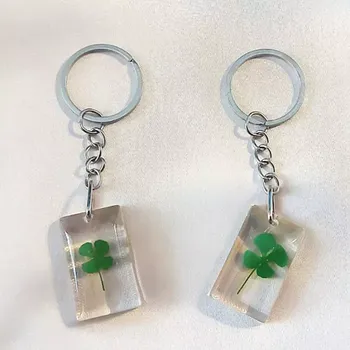 sikovnyobchudek.cz Přívěsek na klíče Čtyřlístek pro štěstí