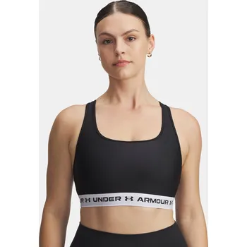 Podprsenka Dámská podprsenka Under Armour Crossback Mid Bra-BLK 1361034-007 Černá XXL