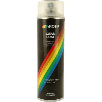 Barva ve spreji Motip čirý akrylový lak ve spreji lesklý 500 ml (04009)