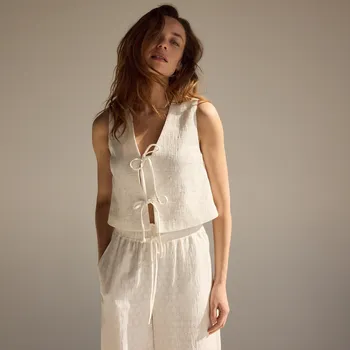 Dámské sako Reserved - LADIES` VEST - bílá - 0997P-00X - 0997P-00X-XS