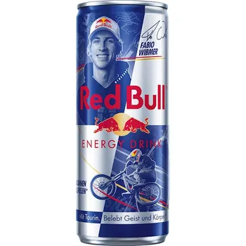 Energetický nápoj Red Bull Energy drink plech 250 ml Fabio Wibmer (limitovaná edice)