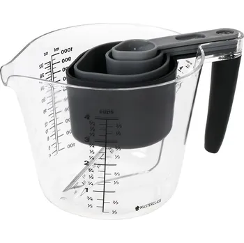 Dóza na potraviny Kitchen Craft Sada odměrek Master Class – set 5 ks