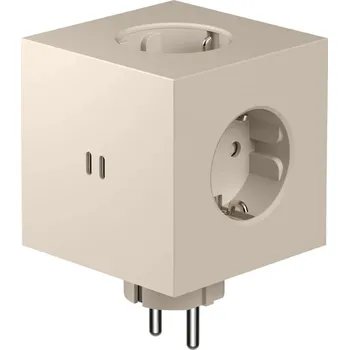 Gadget AVOLT Modulární rozbočovač Square 2 / USB-C Nomad Sand