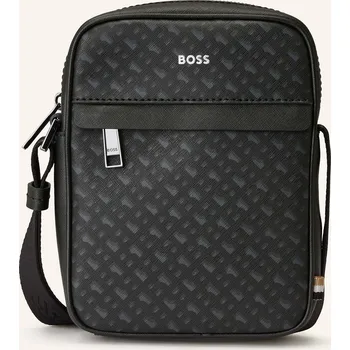 Kabelka Boss Pánská Kabelka Zair Z Kůže Saffiano, černá, one size