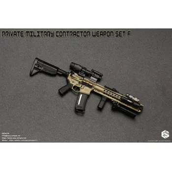Doplněk k figurce Zbraň pro 1/6 figurky Private Military Contractor Weapon Set F (Gold)