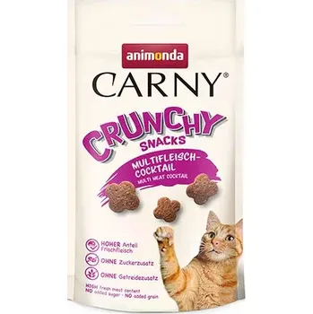 Pamlsek pro kočku ANIMONDA Carny Crunchy Snacks - masový koktejl 50 g