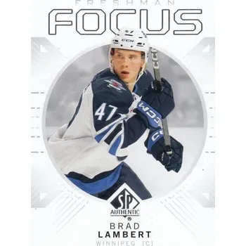 Sběratelská karetní hra insert RC karta BRAD LAMBERT 24-25 SP Authentic Freshman Focus číslo FF-13