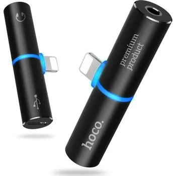 Příslušenství k fotoaparátu mobilního telefonu Zalomený adaptér 3,5mm jack a nabíjení zároveň pro IPHONE 7,8 a X