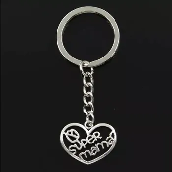 Fashion Jewelry Přívěsek na klíče Super mama
