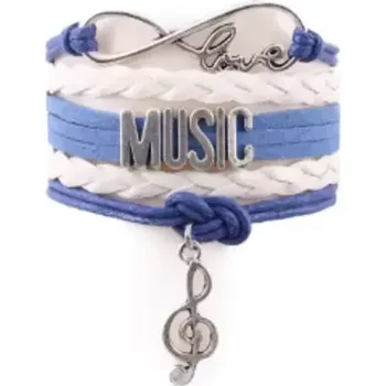 Náramek Fally Dámský náramek víceřadý Endless Love for Music