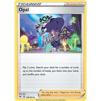 Sběratelská karetní hra Opal 158/185 - Vivid Voltage Typ karty: Non-Holo