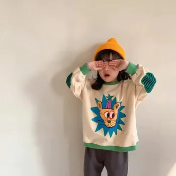 Dívčí oblečení Dětská mikina L543 béžova 7