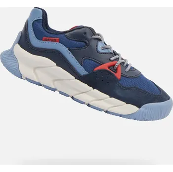 Dětská móda Geox Chlapecké Modré chlapecké tenisky Geox Flexyper Pro Boy Modrá 28 (2907574)