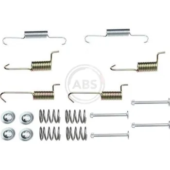 Brzdová čelist Sada příslušenství, parkovací brzdové čelisti A.B.S. 0823Q