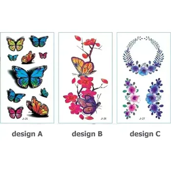 Tetování Rocolo Design Tetovací obtisky barevné 6 x 9,5 cm OP181