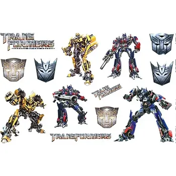 Tetování Tattoo world Dětské tetování Transformers 15,5 x 11 cm