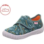 Dětské bačkory Superfit 1-000279-7050 Bill Grun/Mehrfarbig pracovní stroje | Botonozka.cz Velikost: 34