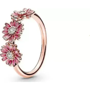 Prsten Bijavera Dámský prsten se zirkony Pink Flowers velikost 62-64&nbsp;999-92