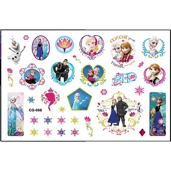 Odstranitelné tetování Tetovací obtisky Ledové království Frozen OP805