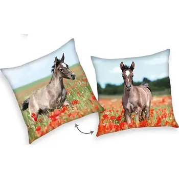 Dekorativní polštářek Herding Dekorační polštář Hříbě 40 x 40 cm