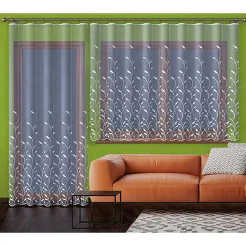 Záclona Kristýna obšití okrajů 180