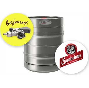 Pivo Gambrinus nepasterizovaná 11 30 l