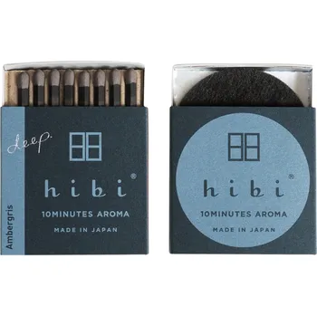 Aroma difuzér Hibi Vonné sirky Hibi Deep Ambergris - 8 ks