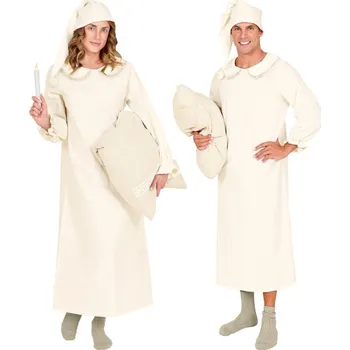 Karnevalový kostým Widmann Vintage noční košile s čepičkou