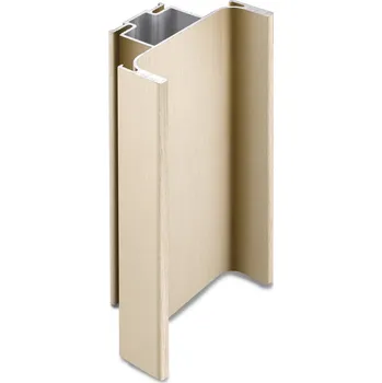 Nábytkové kování EMUCA Vertikální GOLA profil středová 2,55 m zlatá anoda