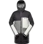 Pánská lyžařská bunda ALPINE PRO GARG velikost XXL dk. true gray