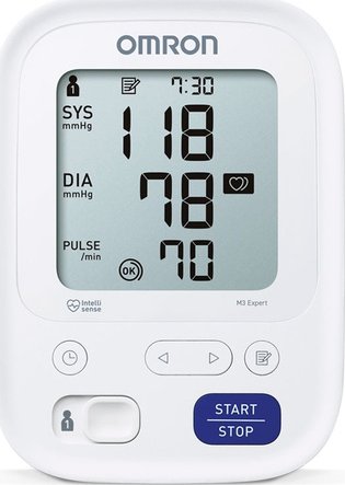 Digitální tonometr Omron M3 AC s manžetou EC-L Easy "L