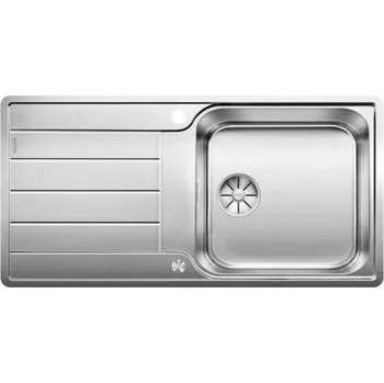 Nerezový dřez Blanco Classimo Dřez 100x50 cm, s ovládáním odtoku, InFino, kartáčovaný nerez