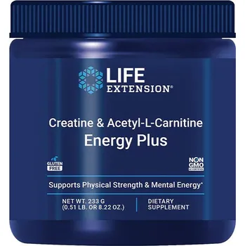 Life Extension Creatine &amp; Acetyl-L-Carnitine Energy Plus (233 g)