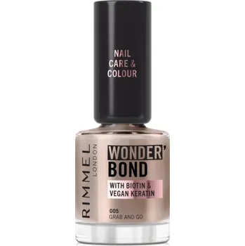 Lak na nehty Rimmel Wonder'Bond lak na nehty odstín 005 Grab and Go 12 ml