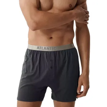 Trenýrky Atlantic Pánské trenýrky 005 graphite S