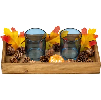 LIVARNO home Podzimní dekorace (protáhlá/modrá)