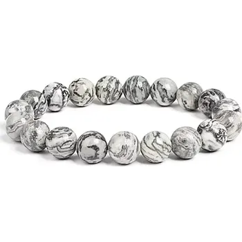 Náramek MiTe Náramek Grey Jasper OJ1036