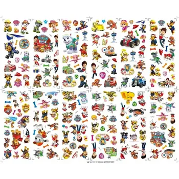 samolepka Samolepky Puffy Tlapková patrola