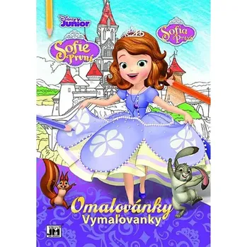 omalovánky JM Sofie První Omalovánky A4 s doplňkovými aktivitami