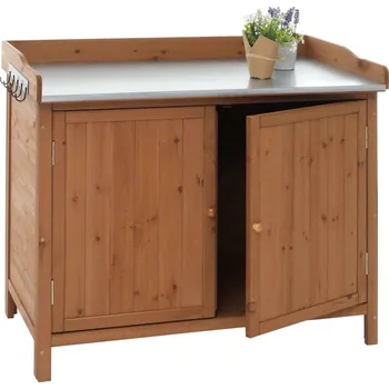 Zahradní sestava Zahradní skříňka s pracovní deskou L69