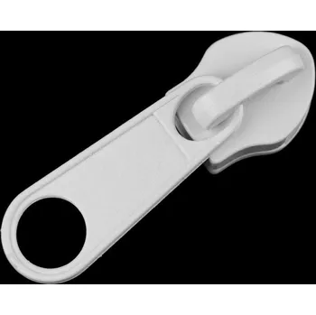 Zip Jezdec ke spirálovým zipům No 10 Varianta: 3 bílá, Balení: 10 ks