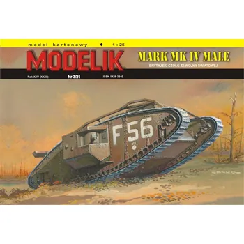 Plastikový model MARK Mk IV male
