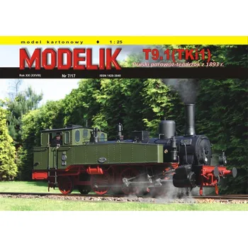 Plastikový model Parní lokomotíva T9.1 (TKi1)