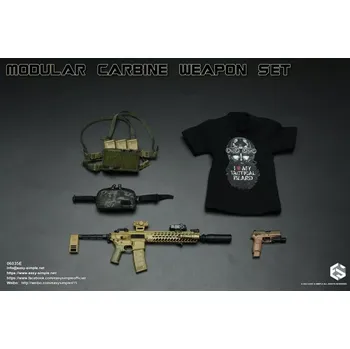 Doplněk k figurce Zbraň pro 1/6 figurky Modular Carbine Weapon Set - MCX STD Pistol (Sand)