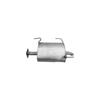 Zadní díl výfuku Výfuk EDEX - zadní tlumič - díl výfuku NISSAN Almera Tino 1.8i -16V (PR E15.243 [145-609])