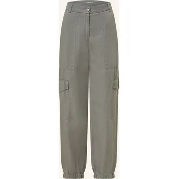 Cambio Dámské Cargo Kalhoty Karo, zelená, 34