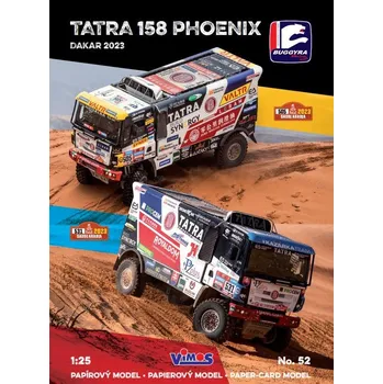 Vystřihovánky Tatra 158 Phoenix Buggyra - Dakar 2023 1:25