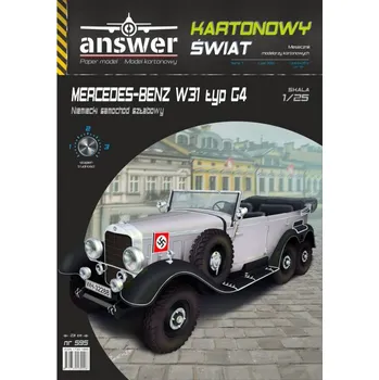 Plastikový model Mercedes-Benz W31 typ G4